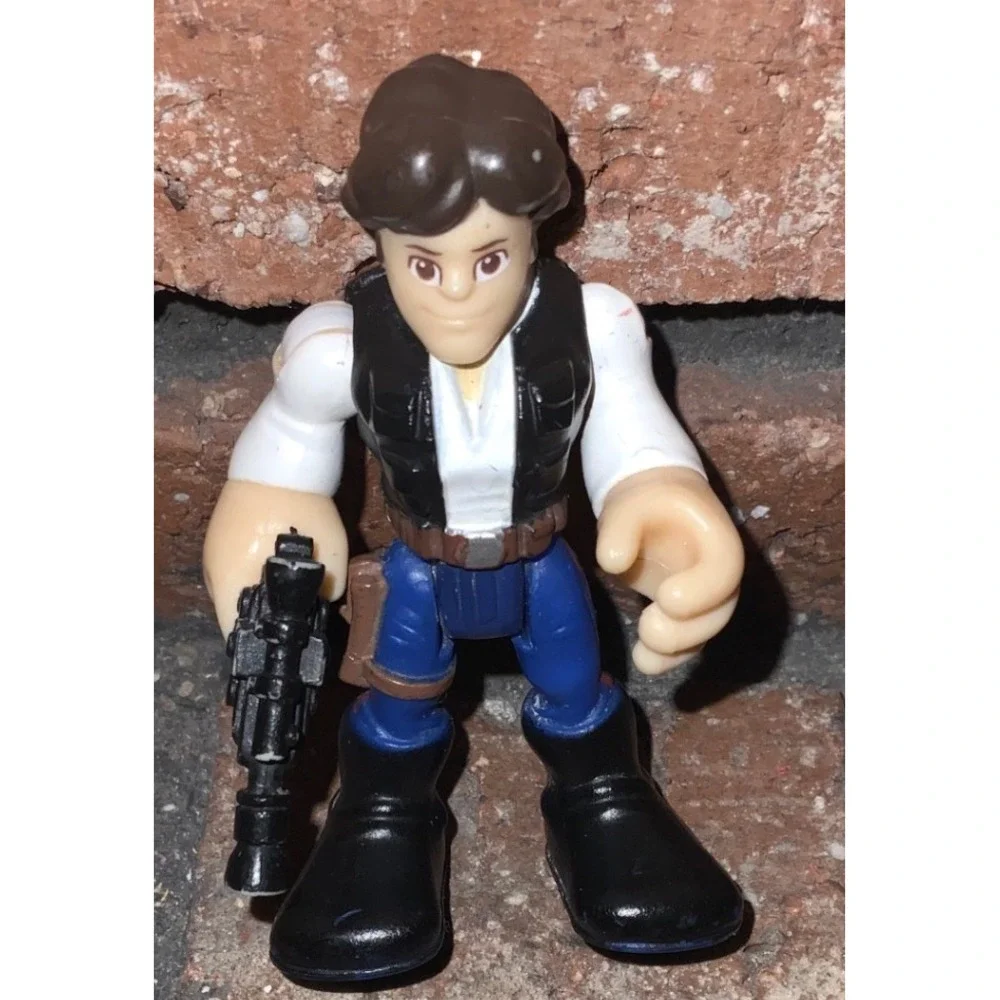 Star Wars Galactic Heroes Han Solo Action Figure Playskool Heroes 2.5